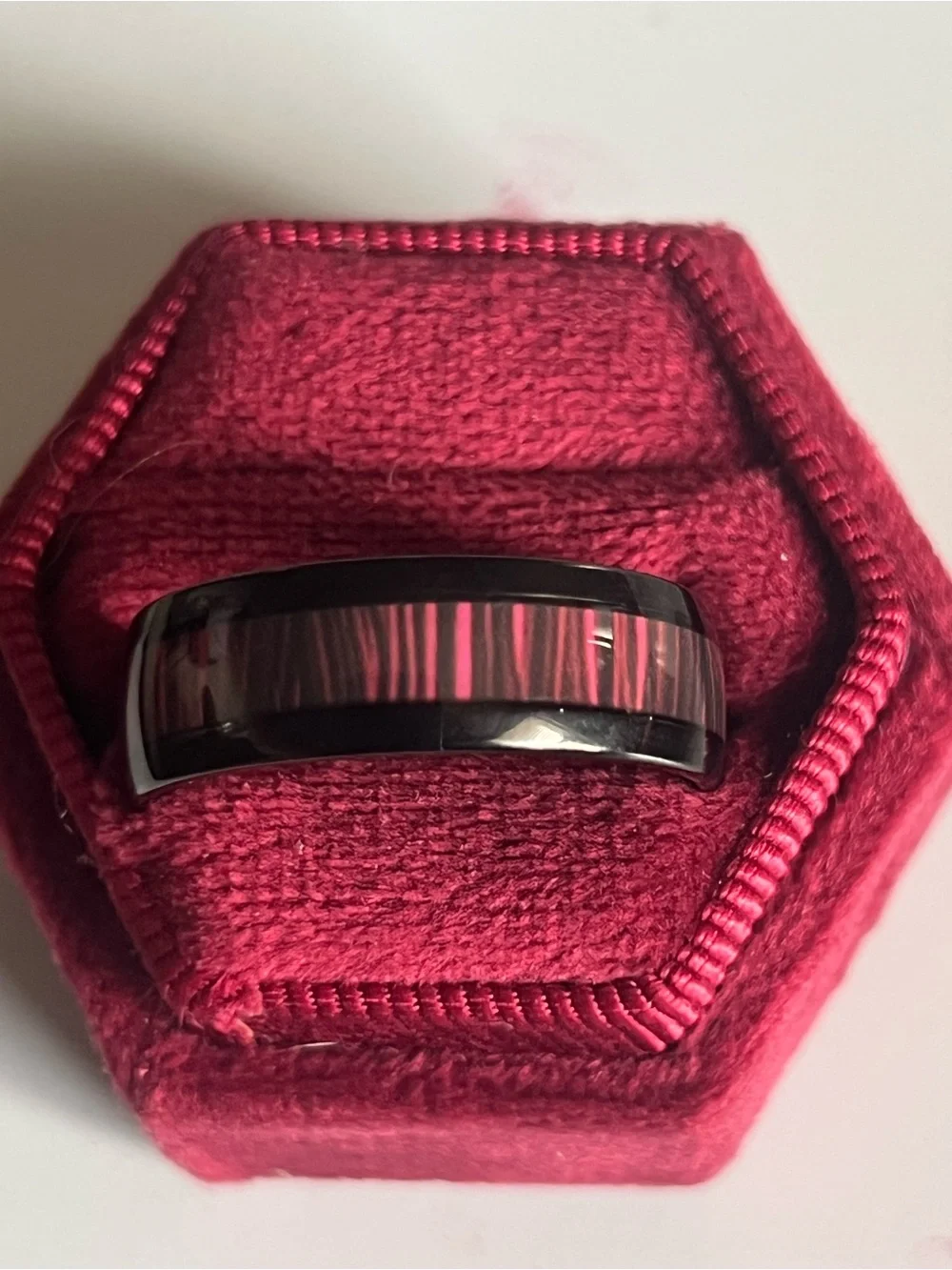 Luxury Collection Titanium Steel Polished Design Minimalist 8mm Band Size 13 NWT